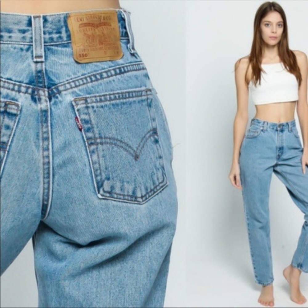 Vintage 550 mom jeans size 12S